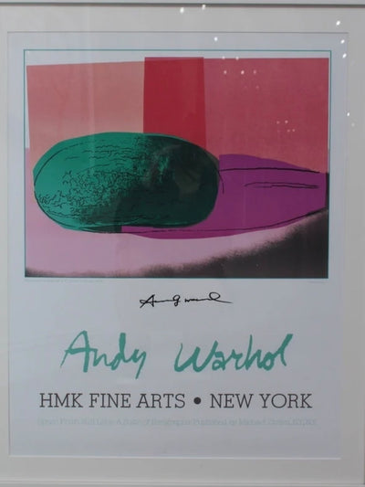 Andy Warhol: Space Fruit – Watermelon Ein signiertes Original